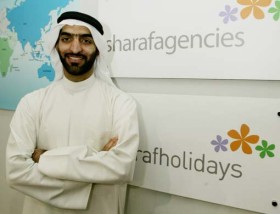 Salah Sharaf, styrelseordförande hos Sharaf Travel