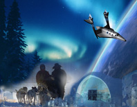 Konceptbild Spaceport Sweden