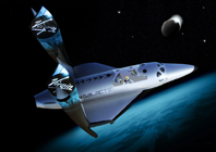 Virgin Galactics SpaceShipTwo i ZeroG