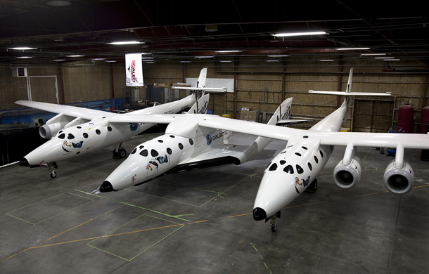 Smygbilder på SpaceShipTwo