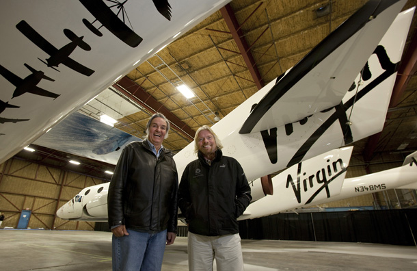 Smygbilder på SpaceShipTwo