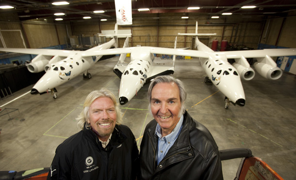 Smygbilder på SpaceShipTwo