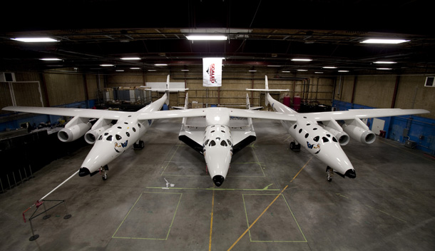 Smygbilder på SpaceShipTwo