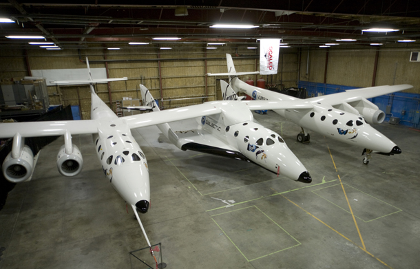 Smygbilder på SpaceShipTwo