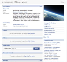 Vi svenskar som vill åka ut i rymden